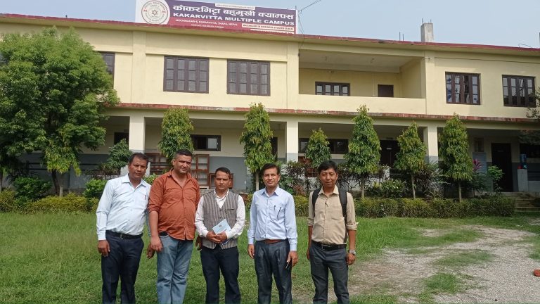 Director-of-Regional-Education-visit-1-Kakarvitta Multiple Campus