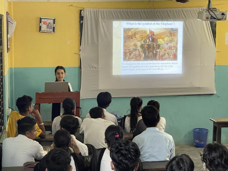 Presentation by BBS 1st on POM & BEd 2nd on Business English-Kakarvitta Multiple Campus