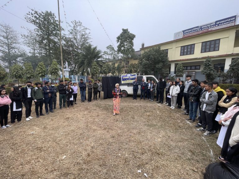 Drama-Presentation-by-Parivartan-Theater-about-the-Drugs-Addiction-8-Kakarvitta Multiple Campus