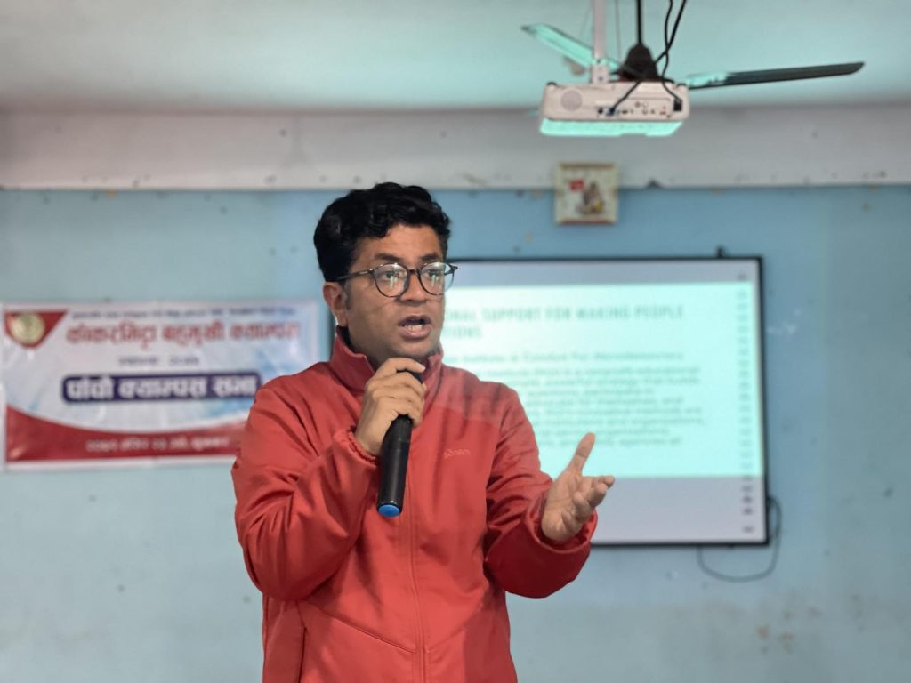Interaction-about-The-Importance-of-Asking-Question-with-Mr.-Ujjwal-Prasai-2-Kakarvitta Multiple Campus