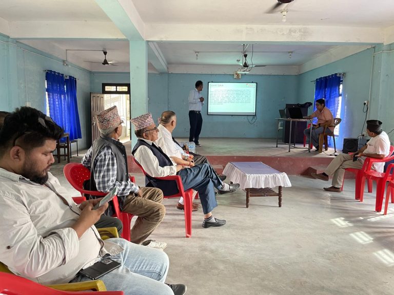 Meeting with Advisory Committee and Stakeholders Kakarvitta Multiple Campus 12