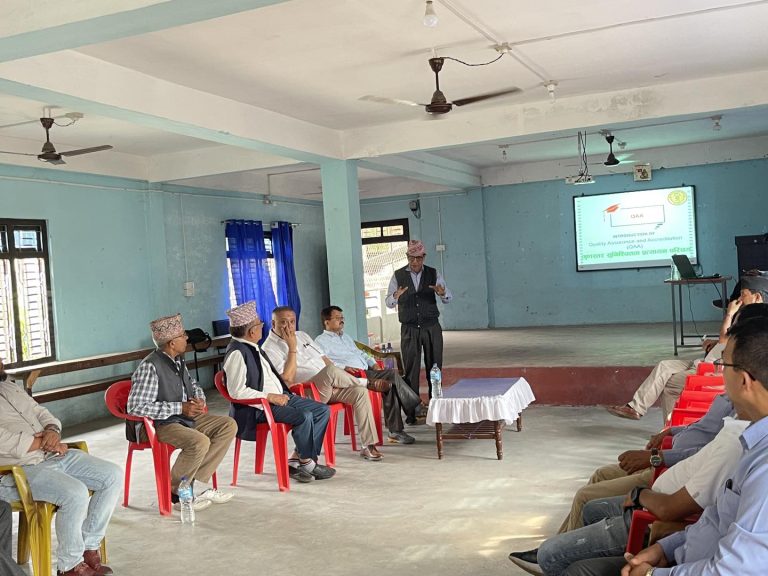 Meeting with Advisory Committee and Stakeholders Kakarvitta Multiple Campus 20