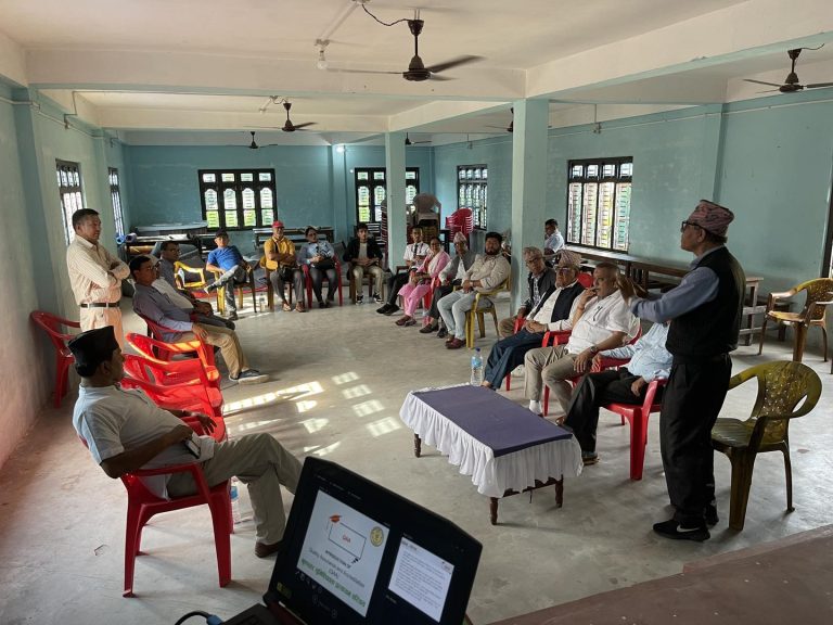 Meeting with Advisory Committee and Stakeholders Kakarvitta Multiple Campus 21