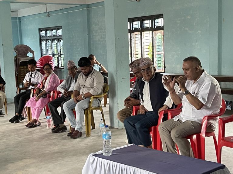 Meeting with Advisory Committee and Stakeholders Kakarvitta Multiple Campus 22