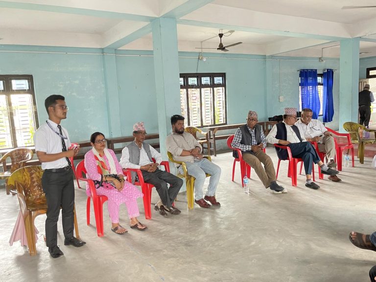 Meeting with Advisory Committee and Stakeholders Kakarvitta Multiple Campus 26