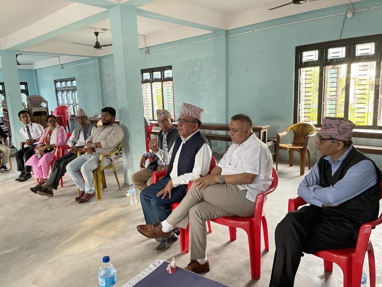 Meeting with Advisory Committee and Stakeholders Kakarvitta Multiple Campus 28