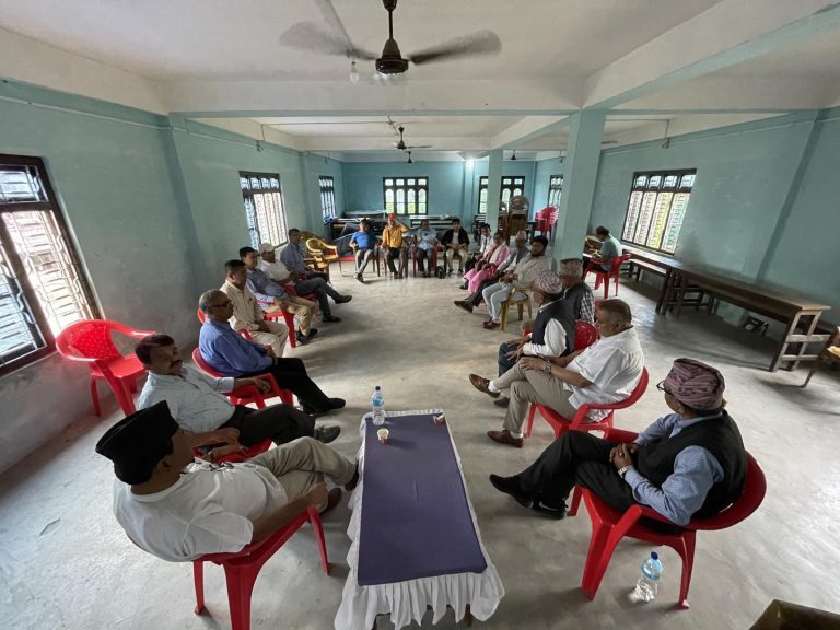 Meeting with Advisory Committee and Stakeholders Kakarvitta Multiple Campus 29