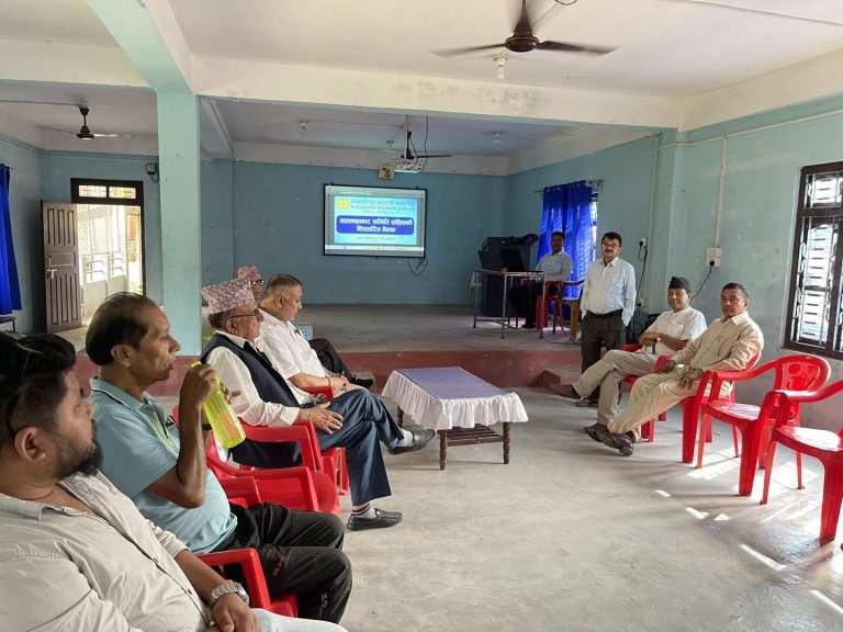 Meeting with Advisory Committee and Stakeholders Kakarvitta Multiple Campus 3