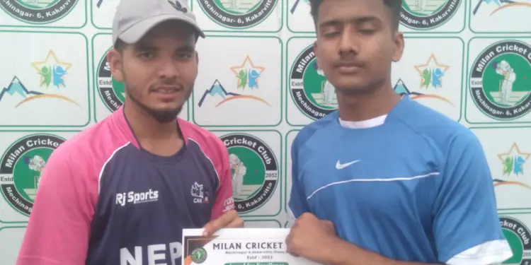 जिल्ला स्तरीय क्रिकेट प्रतियोगिता : सुर्योदय र अरुणोदय मावि विजयी