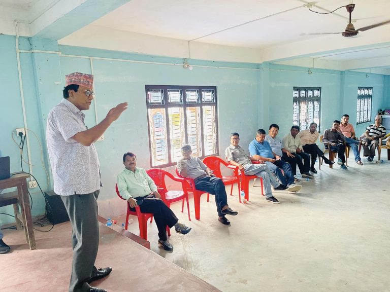 Campus Board of Members Lecturers Meeting Kakarvitta Multiple Campus 3