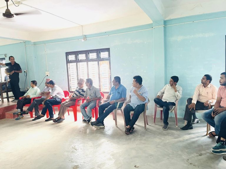 Campus Board of Members Lecturers Meeting Kakarvitta Multiple Campus 30