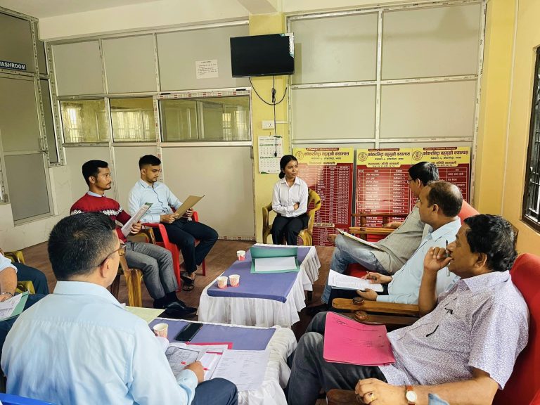 Scholarship Interview 2080 of B.B.S. B. Ed. 1st Year Kakarvitta Multiple Campus 18