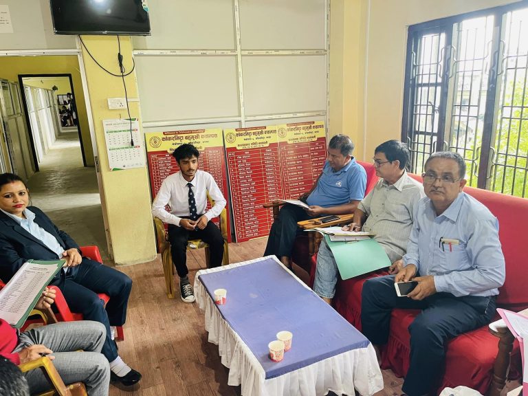 Scholarship Interview 2080 of B.B.S. B. Ed. 1st Year Kakarvitta Multiple Campus 19