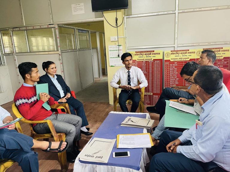 Scholarship Interview 2080 of B.B.S. B. Ed. 1st Year Kakarvitta Multiple Campus 27