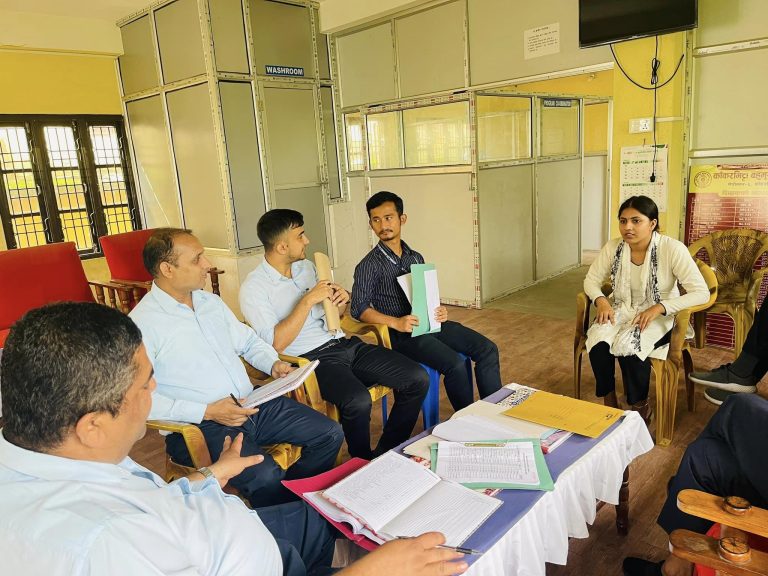 Scholarship Interview 2080 of B.B.S. B. Ed. 1st Year Kakarvitta Multiple Campus 5