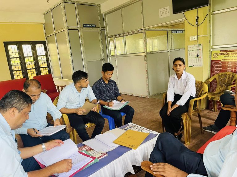 Scholarship Interview 2080 of B.B.S. B. Ed. 1st Year Kakarvitta Multiple Campus 6