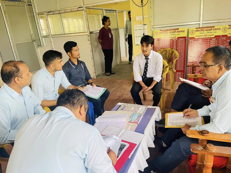 Scholarship Interview 2080 of B.B.S. B. Ed. 1st Year Kakarvitta Multiple Campus 7