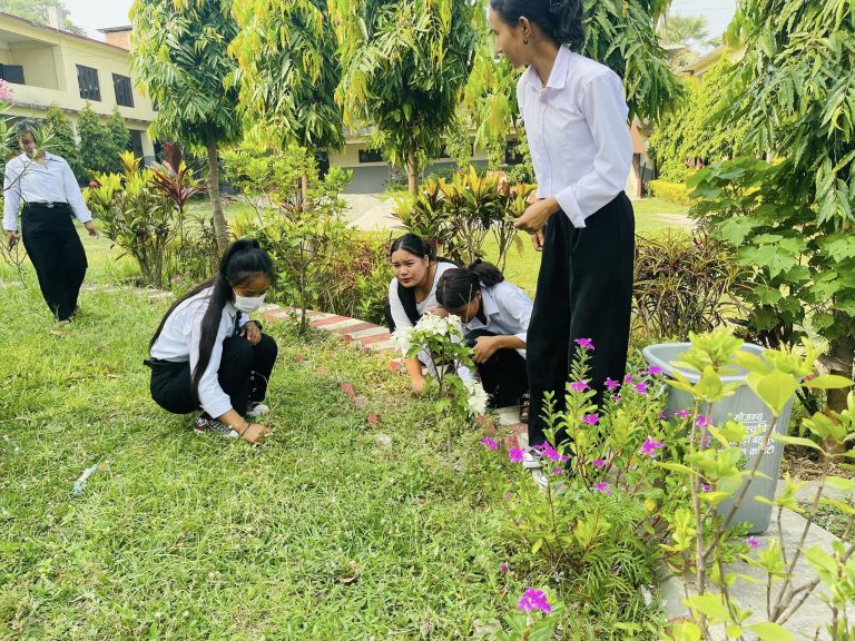 Celebrating Enviroment Day 2023 Kakarvitta Multiple Campus 13