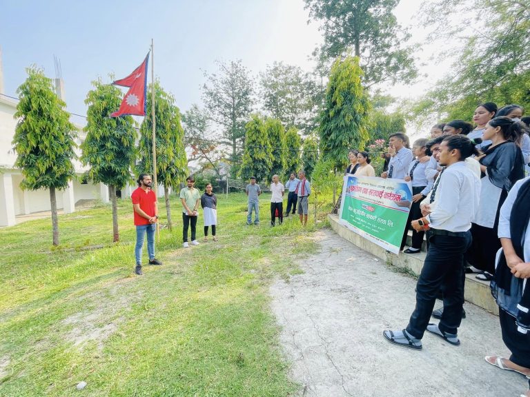 Celebrating Enviroment Day 2023 Kakarvitta Multiple Campus 14