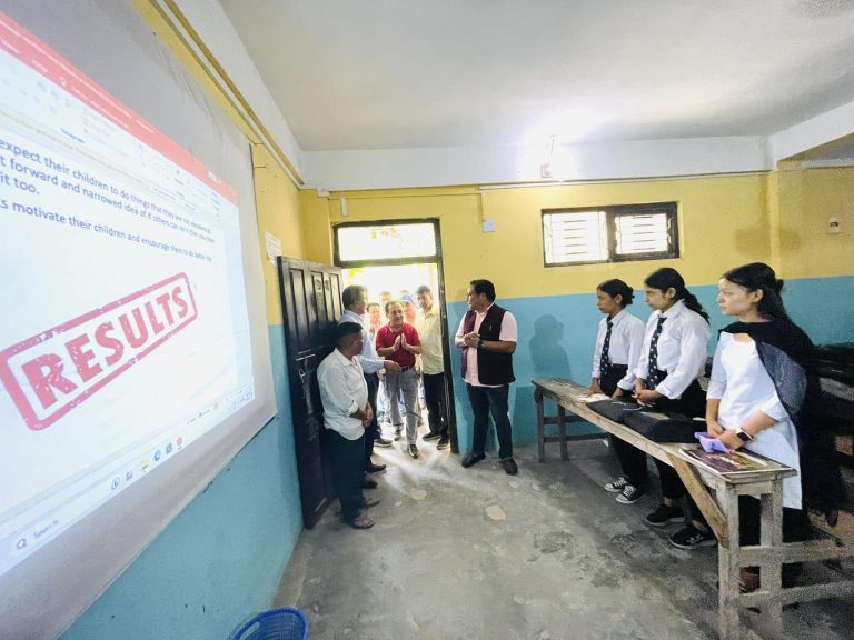 MP Bishwa Prakash Sharma MLA Gopal Tamang visits Kakavitta Multiple Campus 15