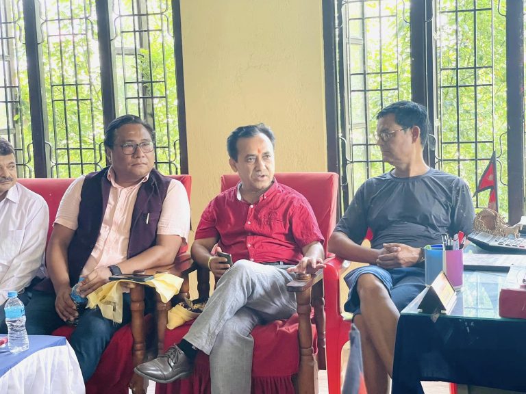 MP Bishwa Prakash Sharma MLA Gopal Tamang visits Kakavitta Multiple Campus 18