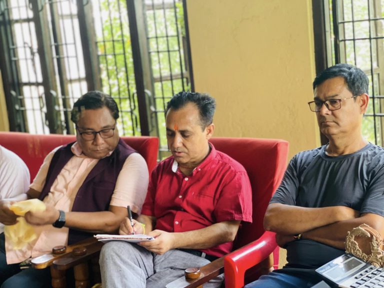 MP Bishwa Prakash Sharma MLA Gopal Tamang visits Kakavitta Multiple Campus 22