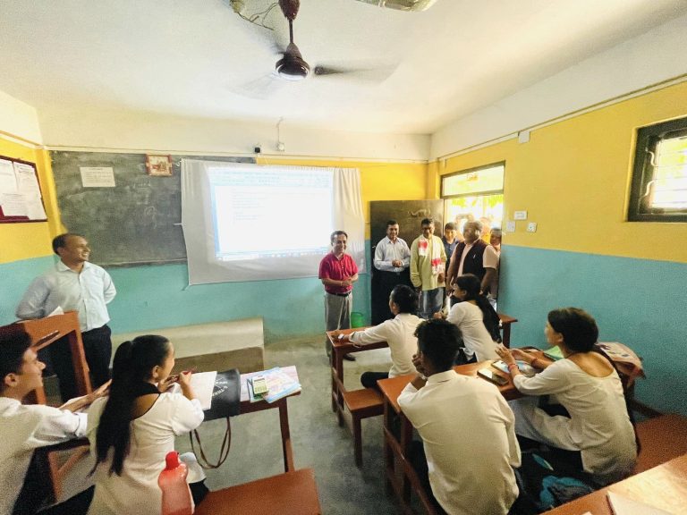 MP Bishwa Prakash Sharma MLA Gopal Tamang visits Kakavitta Multiple Campus 8
