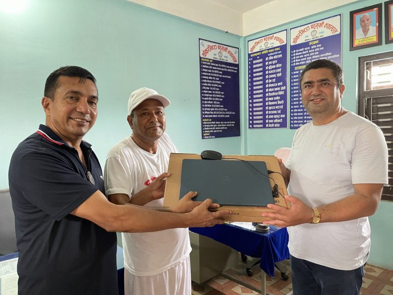 Laptop Distributions to the Teachers