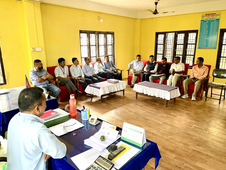 Exchange Visit by Urlabari Multiple Campus for QAA Experience Sharing